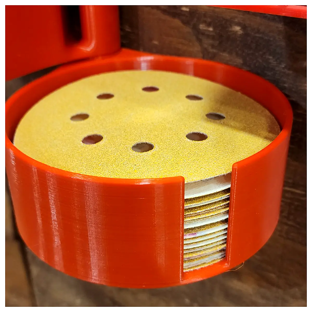 Sanding Disk Storage Rack 35 6 Inch Sanding Pads Organizer Tool Storage System Universal Rack