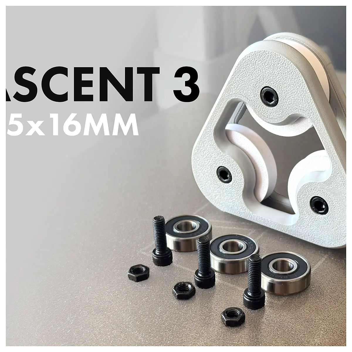 Triple Pulley Block 3×608 Ascent Zero 3 Parts Accessories Repair Universal Pulley Block Replacement