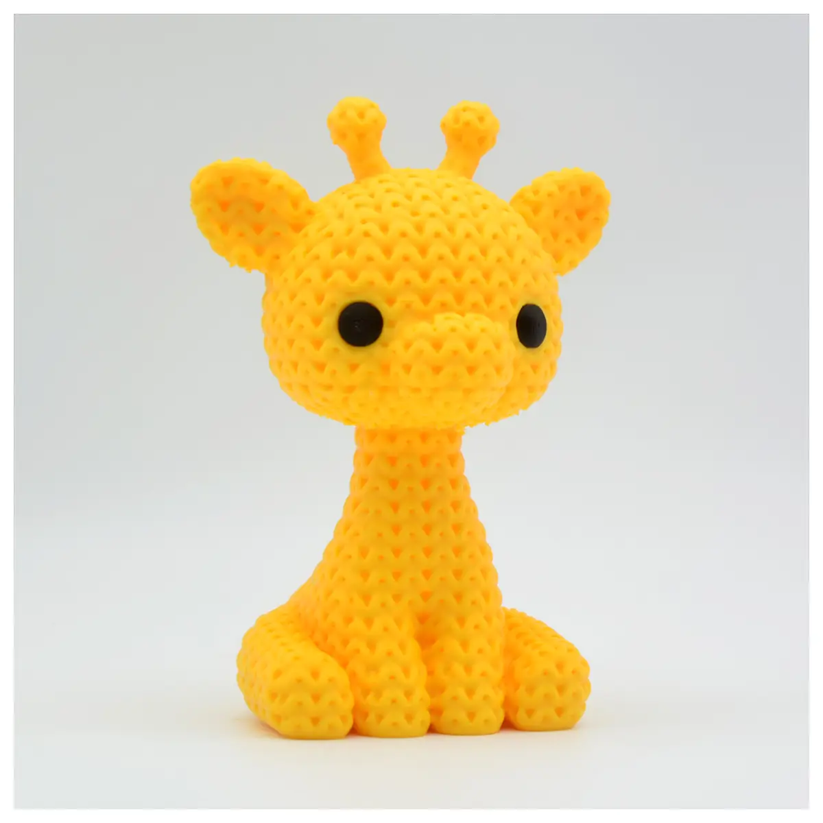 Knitted Giraffe Plush Toy Rattle Baby Gift Infant Development Educational Toys Universal Parts Repair
