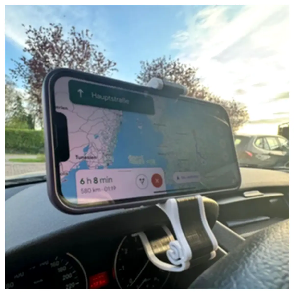 Phone Holder Car Mount Phone Clip Cockpit Holder Universal Car Accessory Repair Parts