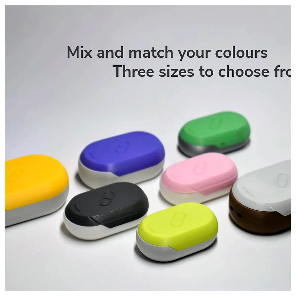 Pill Organizer Sliding Lid Automatic Dispenser Daily Medication Smart Box Multi Pill Storage