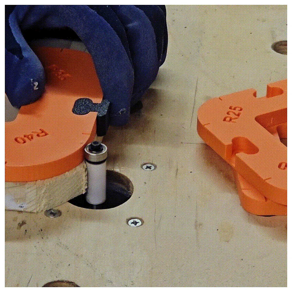 Router Radius Jig Guide Template Cutting Tool Woodworking Accessories Precision Edge Shaping