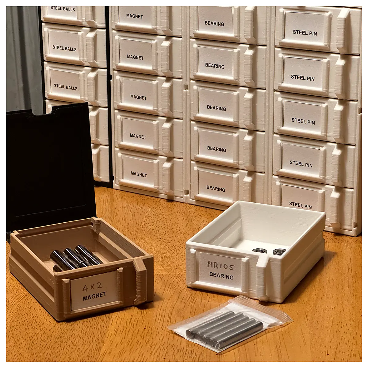 Stackable Drawer Organizer System Parts Storage Solutions Shelf Dividers Storage Boxes Organization Tools