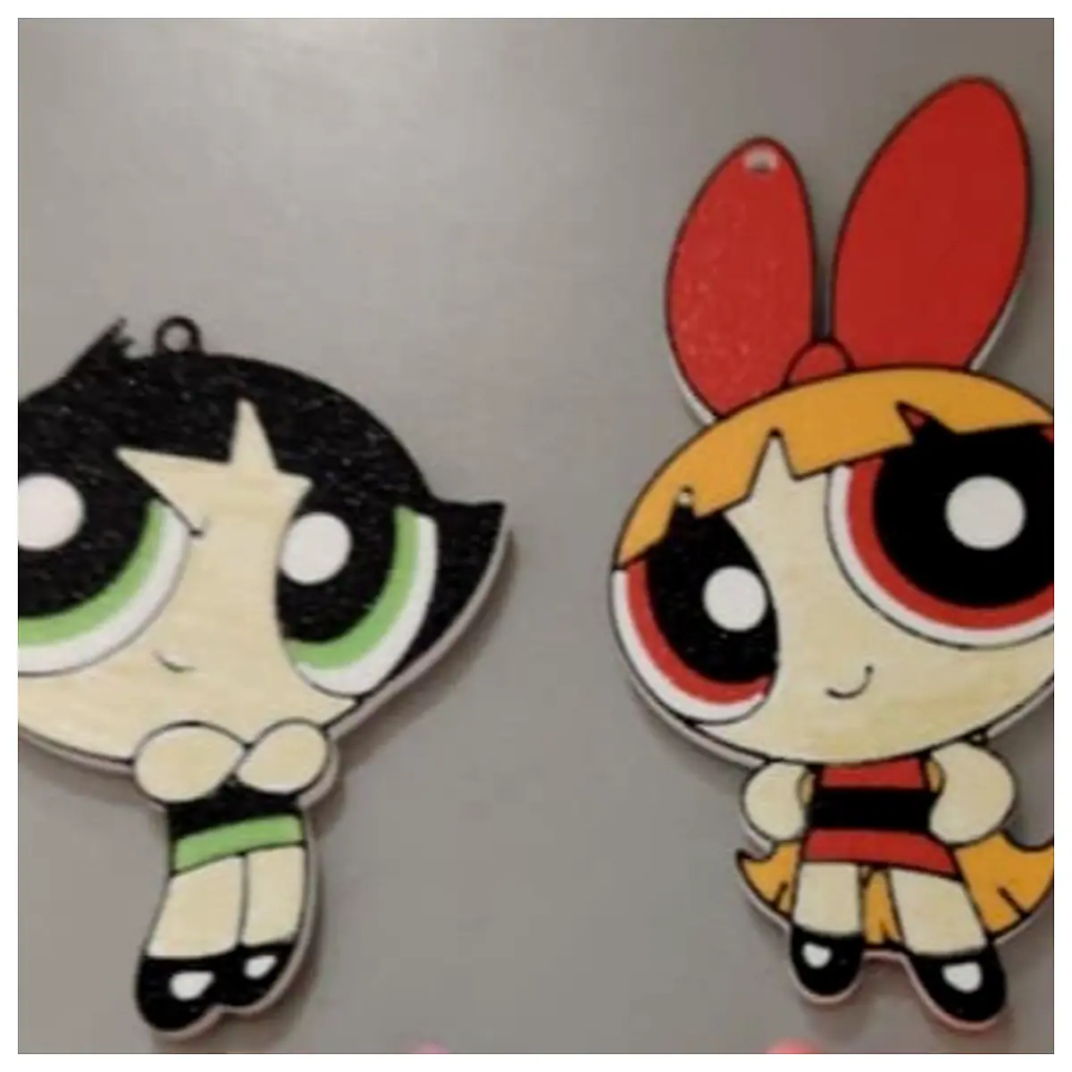 Powerpuff Girls Toys Explosive Energy Battle Training Action Figures Roleplay Games