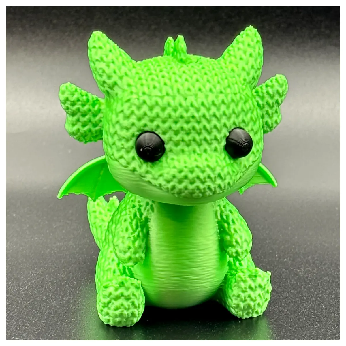 Knitted Baby Dragon Plush Toy Cute Infant Gift Dragon Plushie Soft Toy Dragon Newborn Gift
