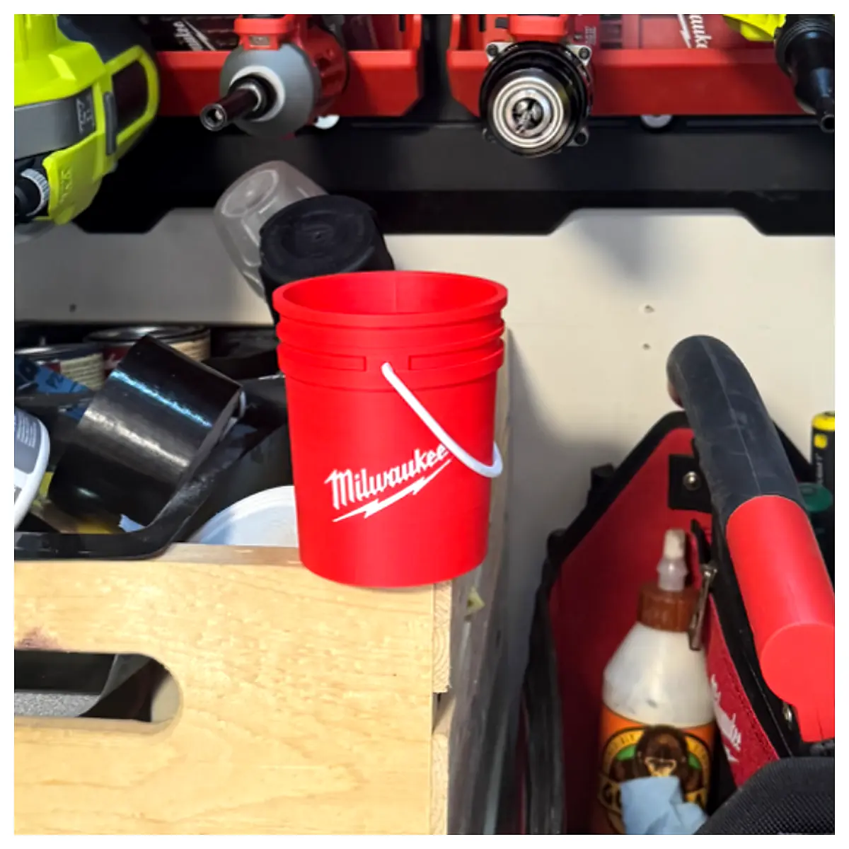 Milwaukee Bucket Repair Parts Replacement Tools Versatile Container Accessories