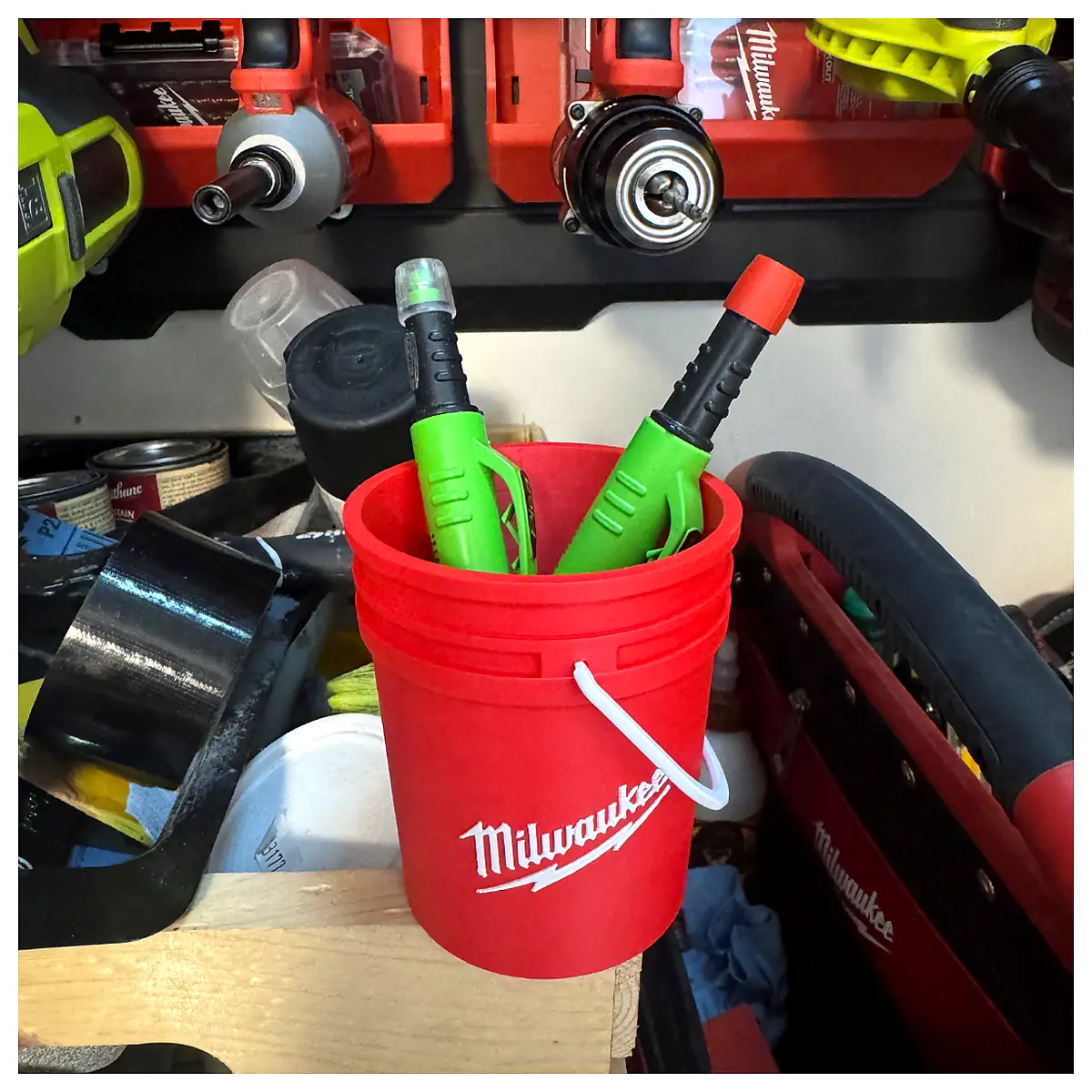 Milwaukee Bucket Repair Parts Replacement Tools Versatile Container Accessories
