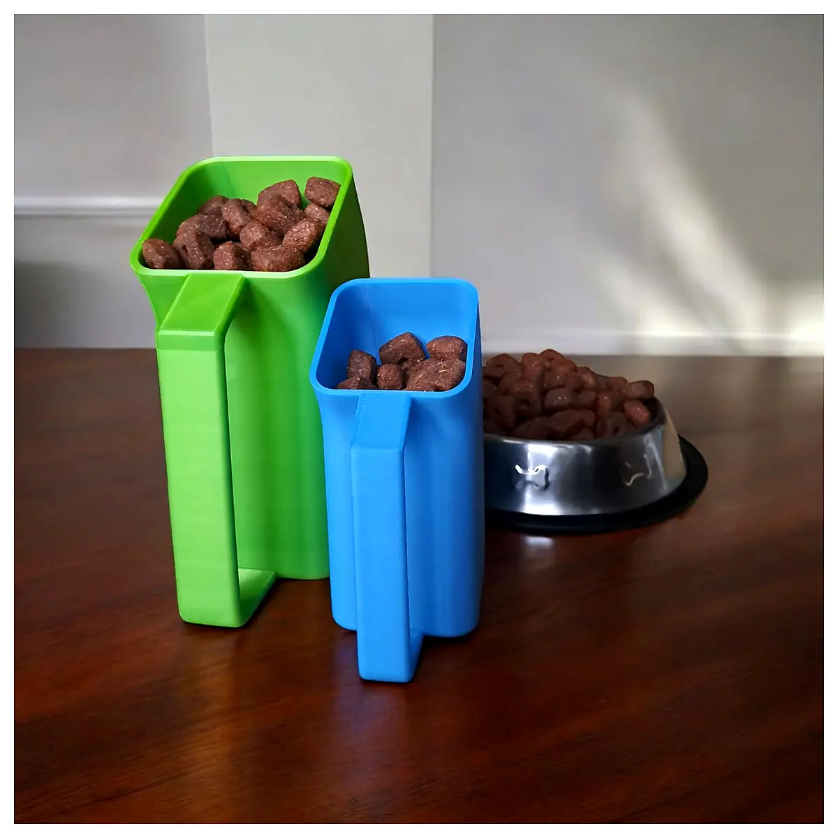 Pet Food Scoop No Support Curved Universal Measuring Spoon Feeding Pet Supplies Scoops