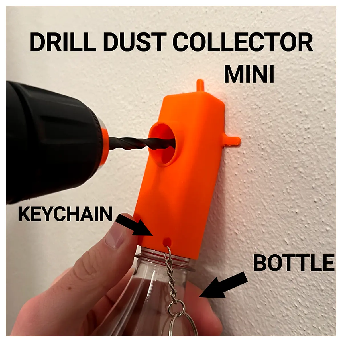 Drill Dust Collector Guide Mini Dust Collection Accessories Repair Parts Powerful Vacuum Cleaner Dust Removal