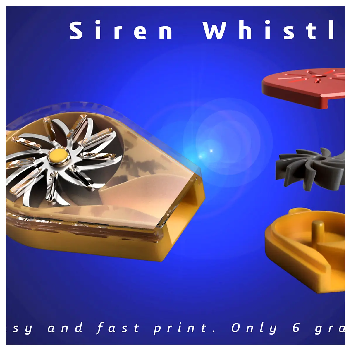 Emergency Whistle Keychain Siren Alert Loud Signaling Outdoor Safety Keyring