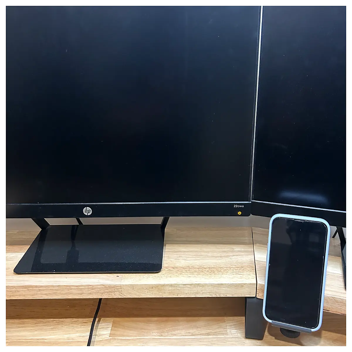 Monitor Riser Phone Mount Adjustable Holder Stand Support Stability Phone Desk Mount Accessories