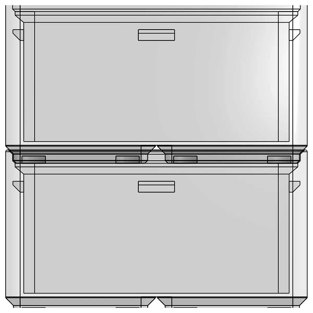 Gridfinity Twist Lock Box Stackable Organizer Storage System Parts Repair Accessories