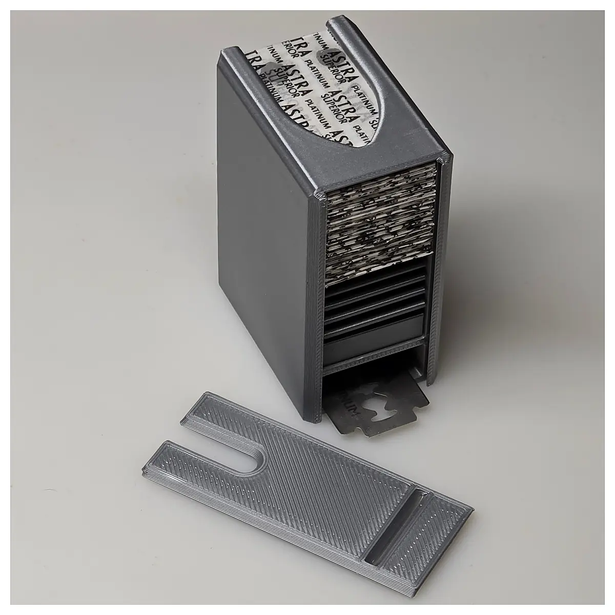 Razor Blade Holder Dispenser Sharpener Tool Blade Supply Universal Repair Parts