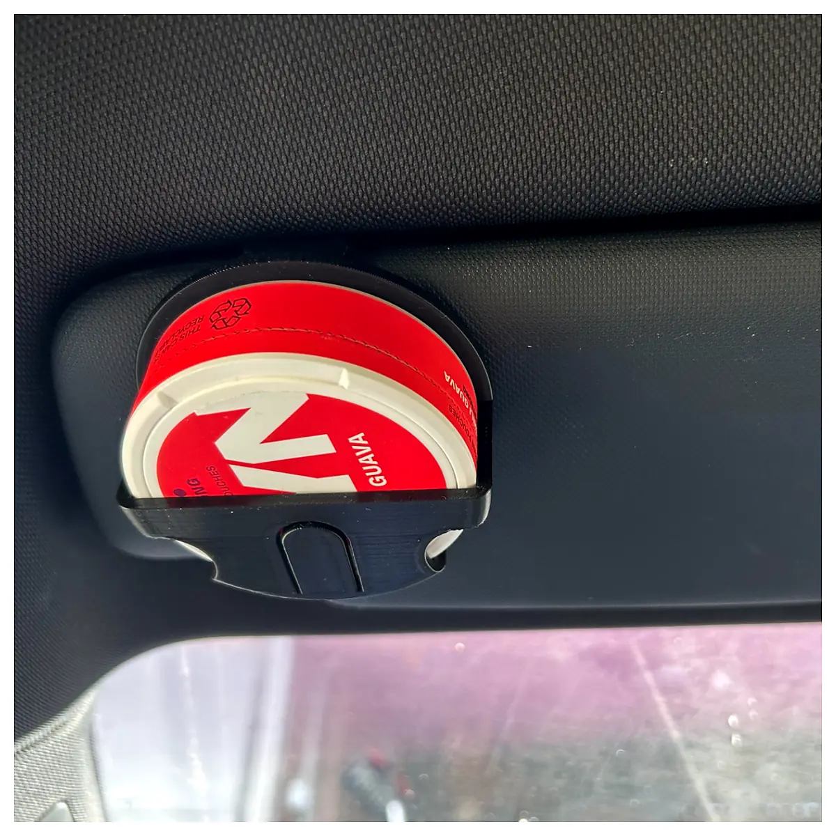 Car Sun Visor Holder Snus Holder Cigarette Holder Accessory Support Universal Fit