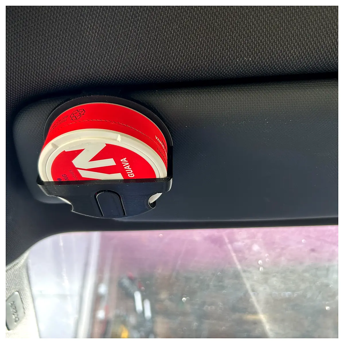 Car Sun Visor Holder Snus Holder Cigarette Holder Accessory Support Universal Fit