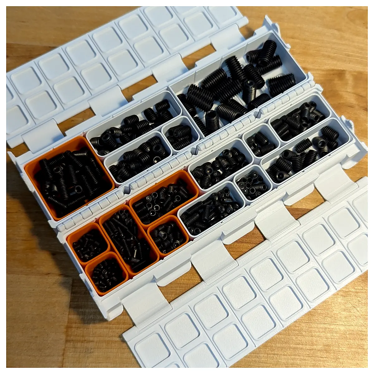 Gridfinity Box Organization Tools Parts Repair Universal Storage System