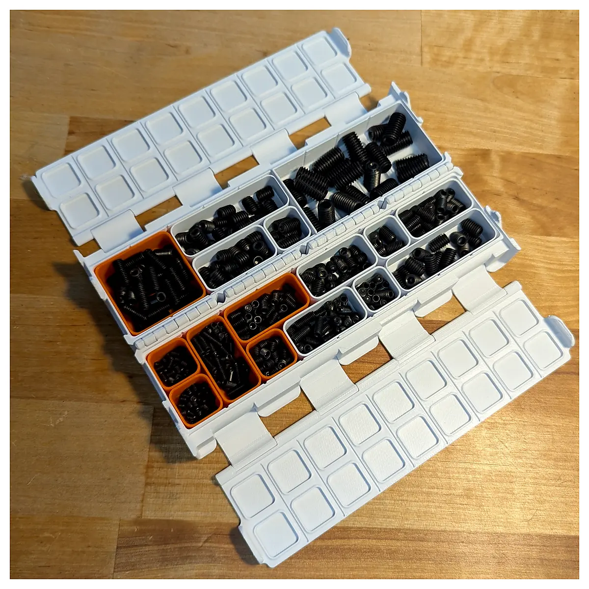 Gridfinity Box Organization Tools Parts Repair Universal Storage System