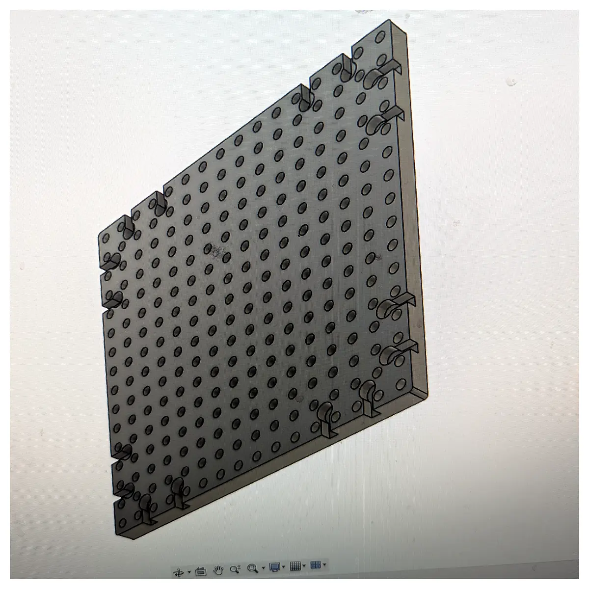 Tool Grid Base Plate Installation Repair Parts Replacement Maintenance Suitable
