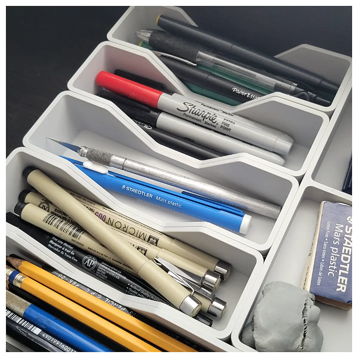 Small Tray Bin Storage Solutions Parts Repair Storage Universal Organizer