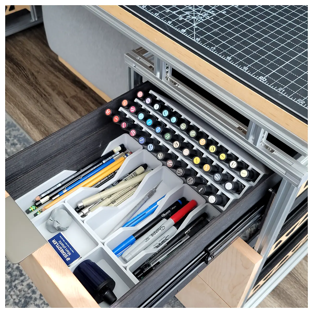 Small Tray Bin Storage Solutions Parts Repair Storage Universal Organizer