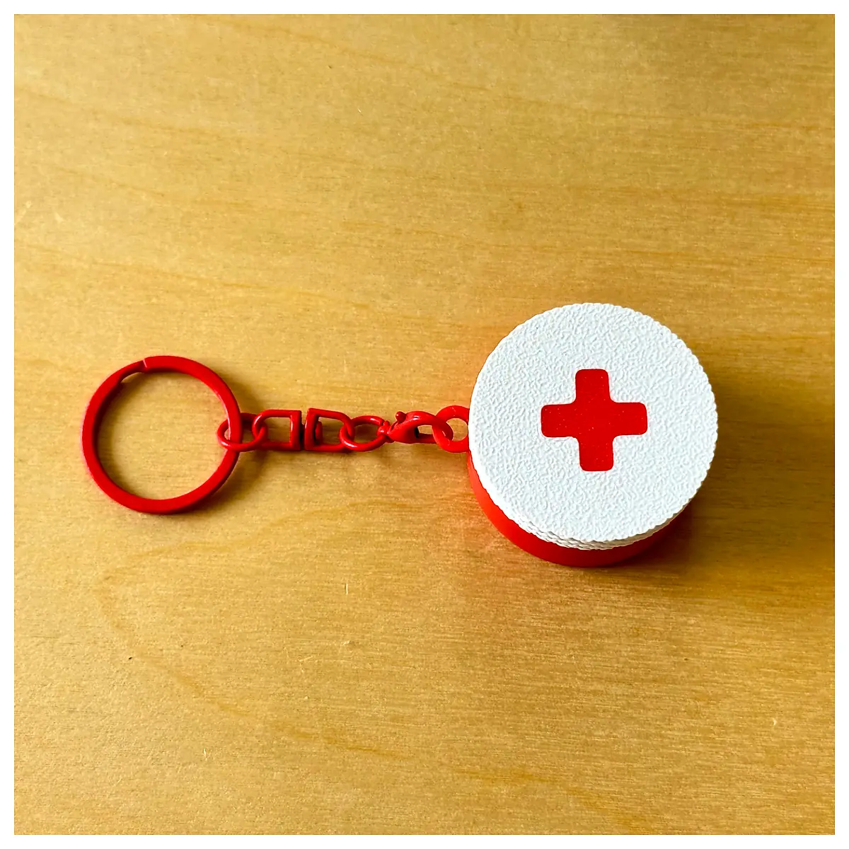 Mini Pill Holder Keychain Storage Compact Pocket Organizer Drug Case Keychain Universal Storage Accessory