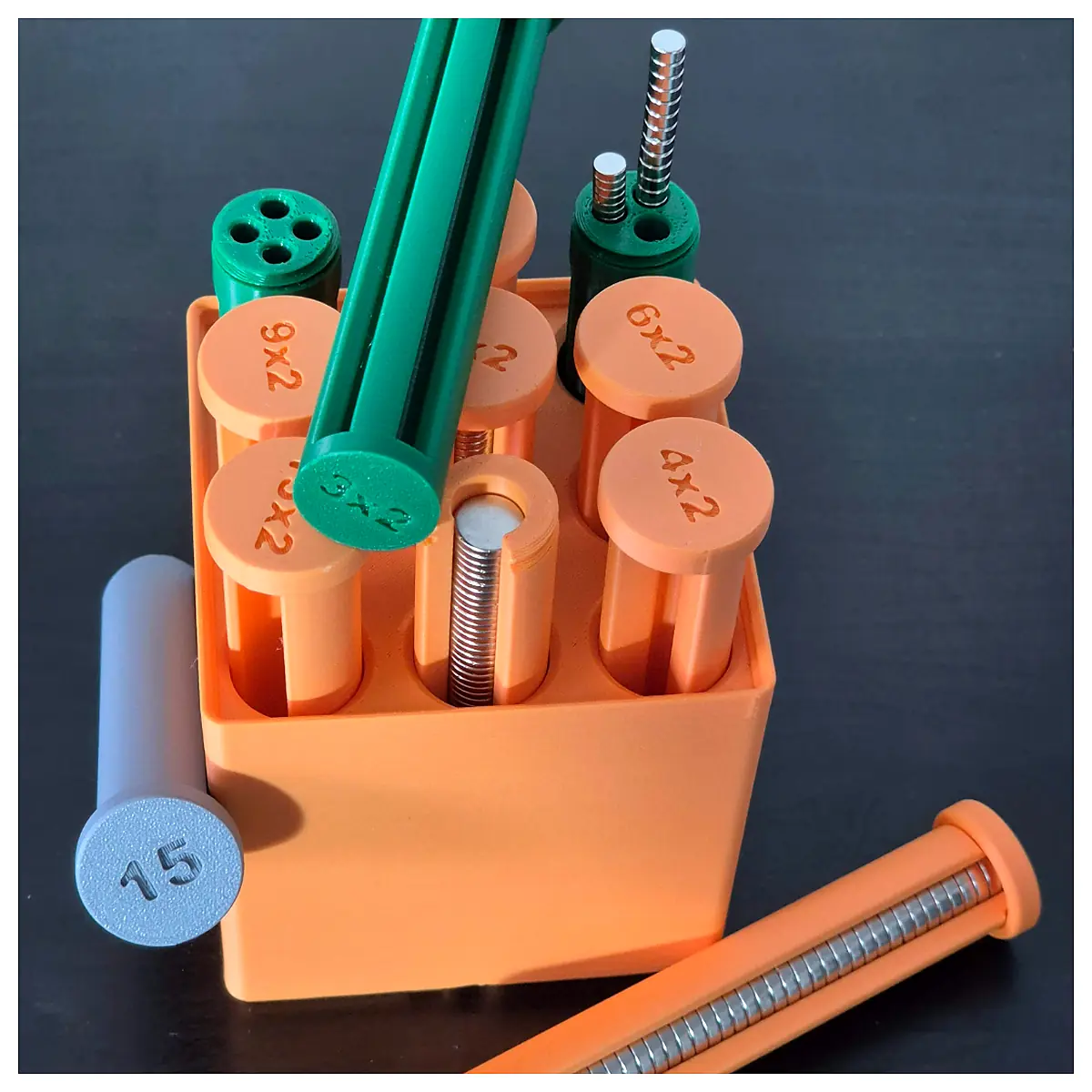 Magnetic Card Holders Battery Clips Assembly Tools Modular Organization Accessories Multi Functional