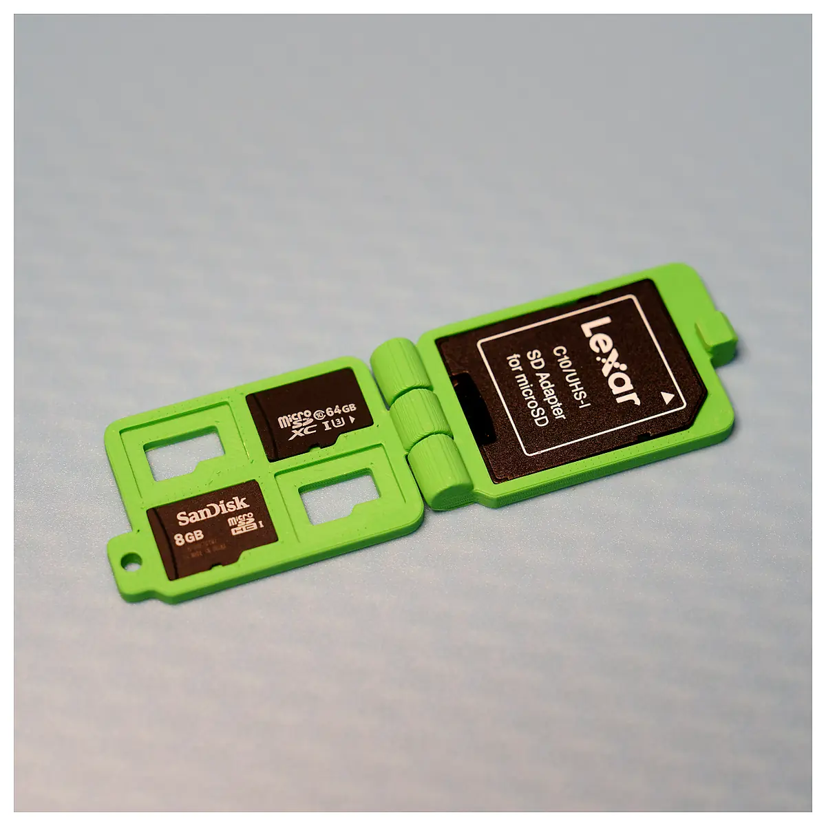 Micro SD Card Box Fast Storage Read Write High Speed Card Storage Compatibility