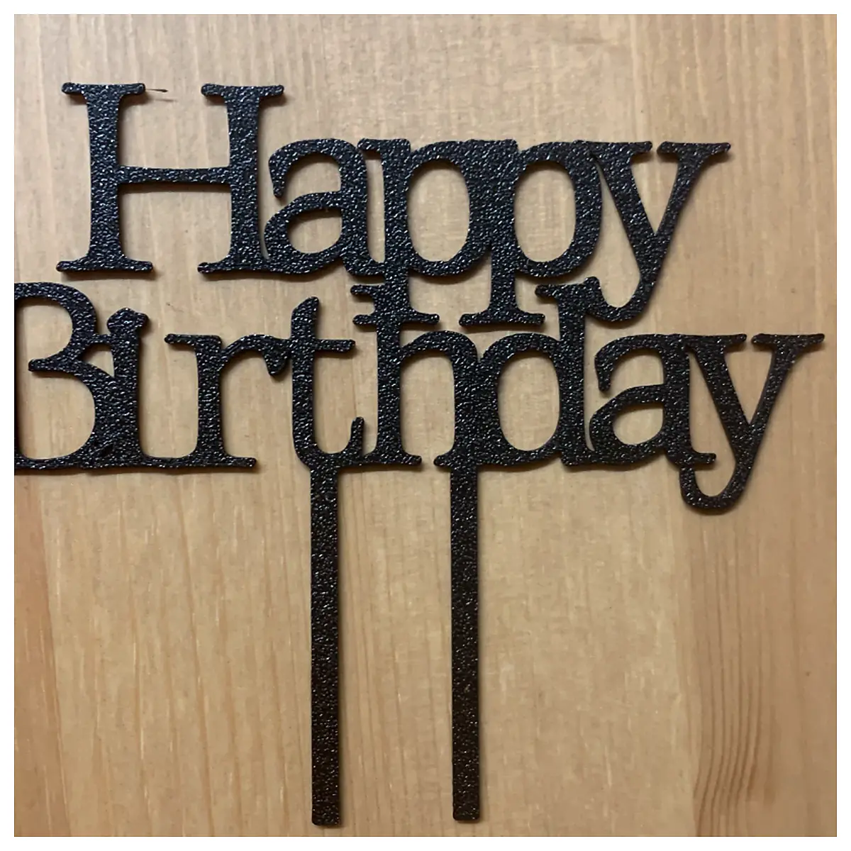 Birthday Cake Topper Happy Cake Decoration Party Supplies Celebration Accessory Birthday Gift Festive Decor
