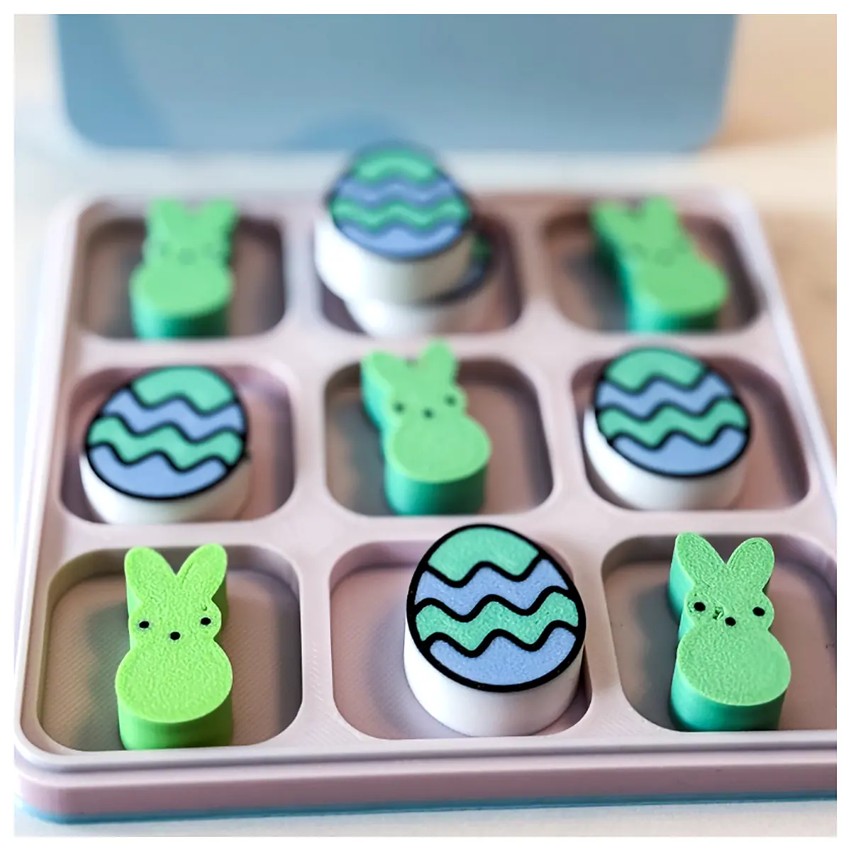 Easter Toe Game Classic Puzzle Toy Rabbit Theme Party Decorations Fun Board Game for Family Fun Holiday Gifts