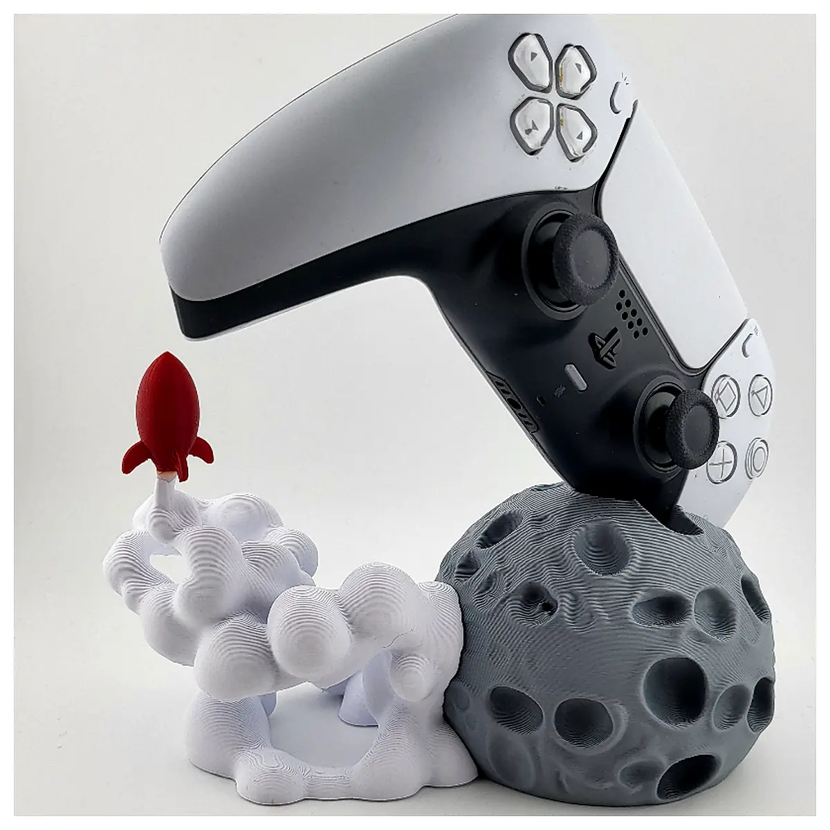 PS5 Controller Stand Holder To The Moon Support Phone Stand Stabilizer Phone Stand Protection