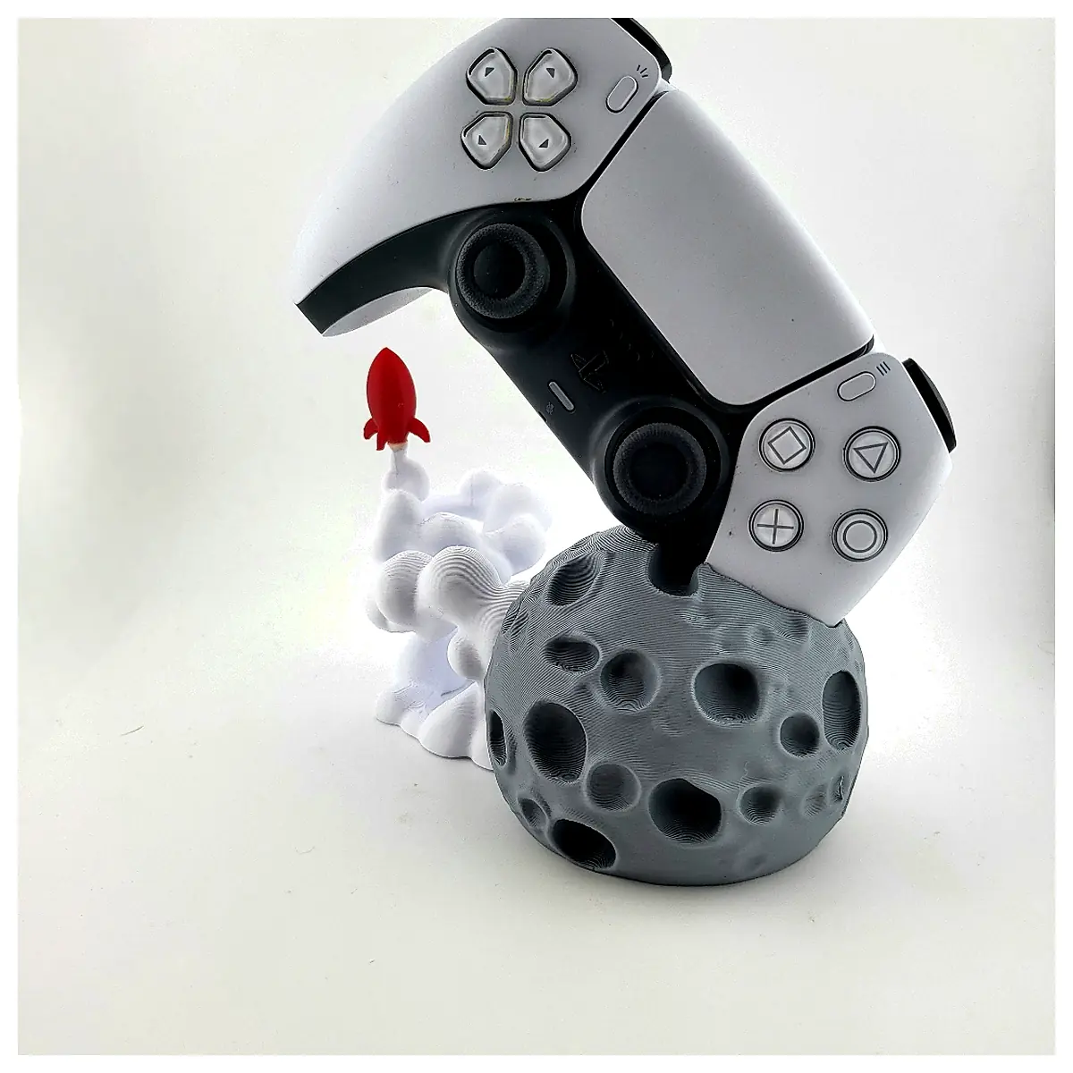 PS5 Controller Stand Holder To The Moon Support Phone Stand Stabilizer Phone Stand Protection