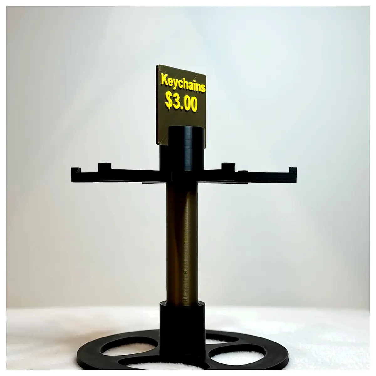 Spinning Keychain Display Stand Customizable Rotating Display Rack Creative Display Retail Promotion Stand