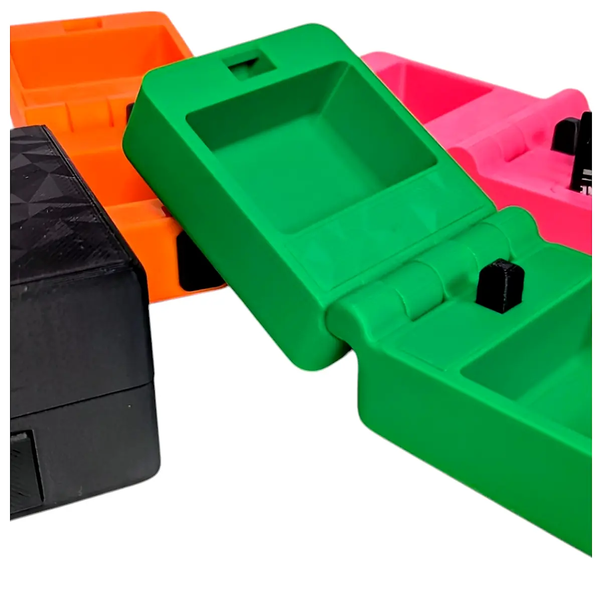 Spring Loaded Box Container SD Card Protection Storage Case Mobile Accessory Phone Case Spring Loaded
