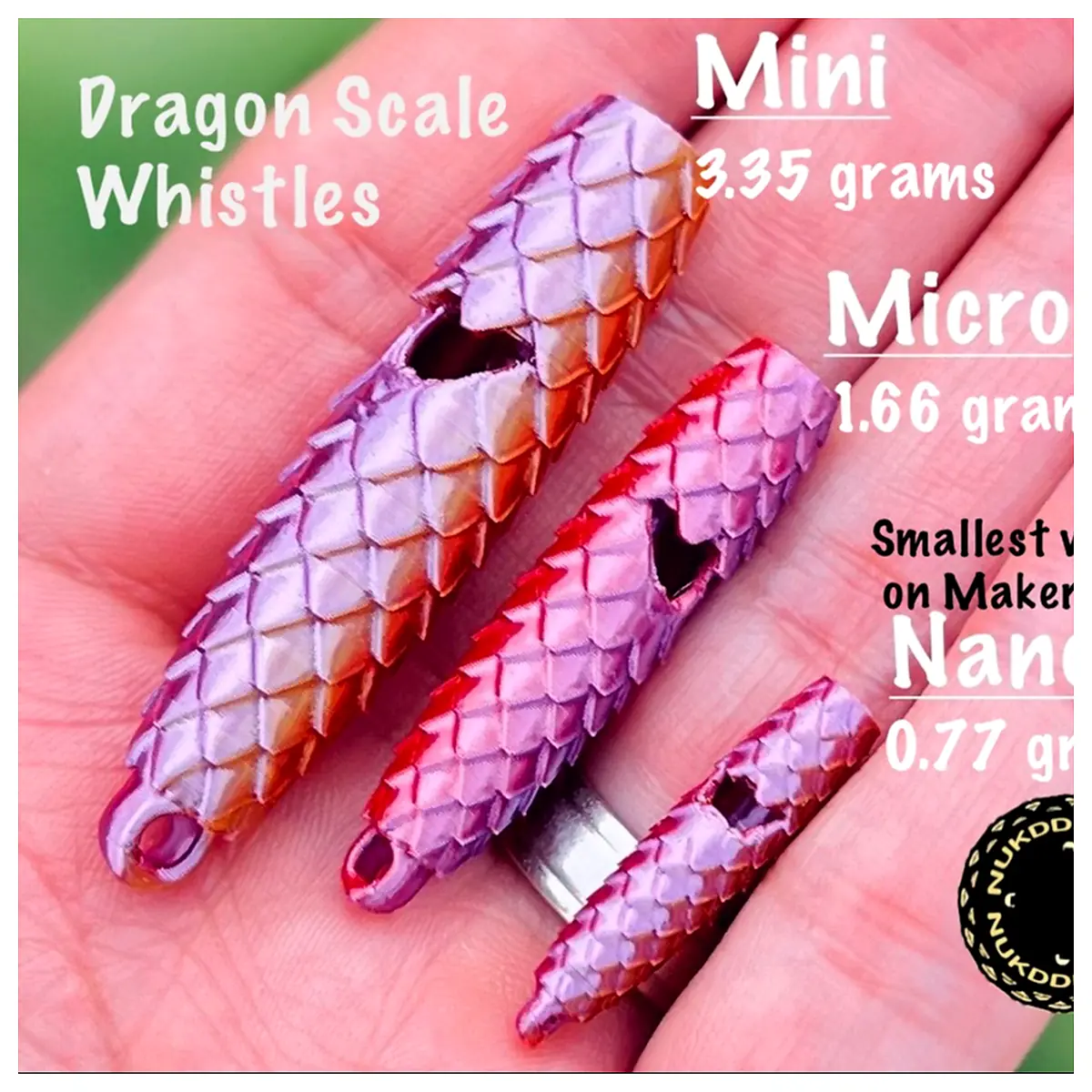 Dragon Scale Whistle Trio Play Notes Flute Whistle Music Toys Instrument Parts Accessories