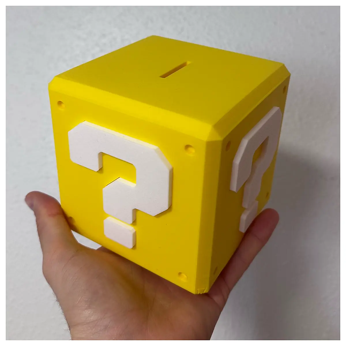 Mystery Question Block Money Box Puzzle Gift Surprise Box Savings Container Kids Toy