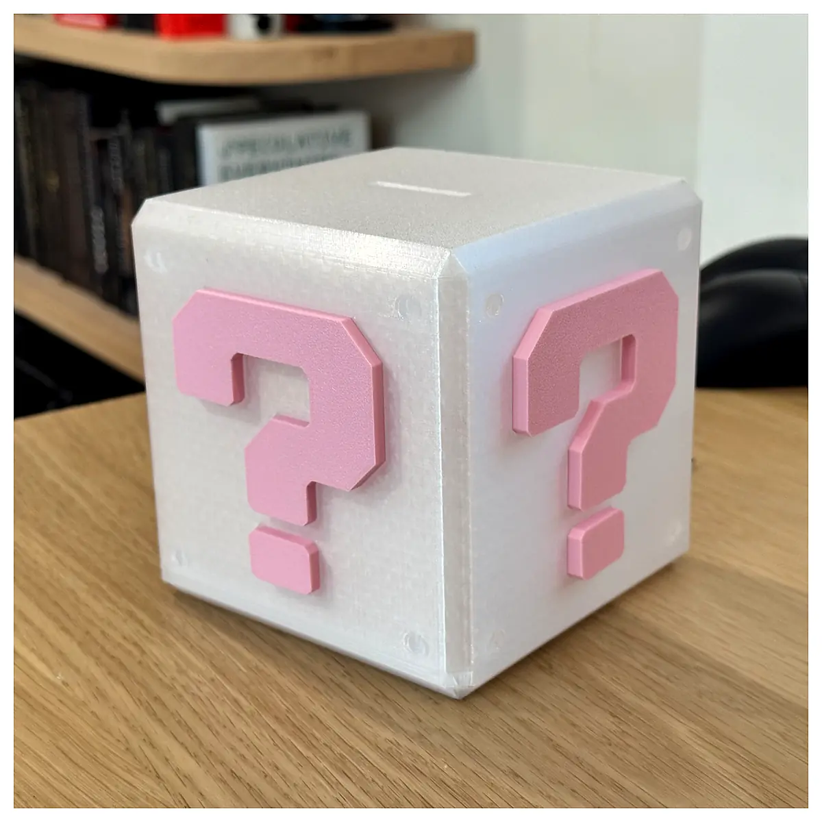 Mystery Question Block Money Box Puzzle Gift Surprise Box Savings Container Kids Toy
