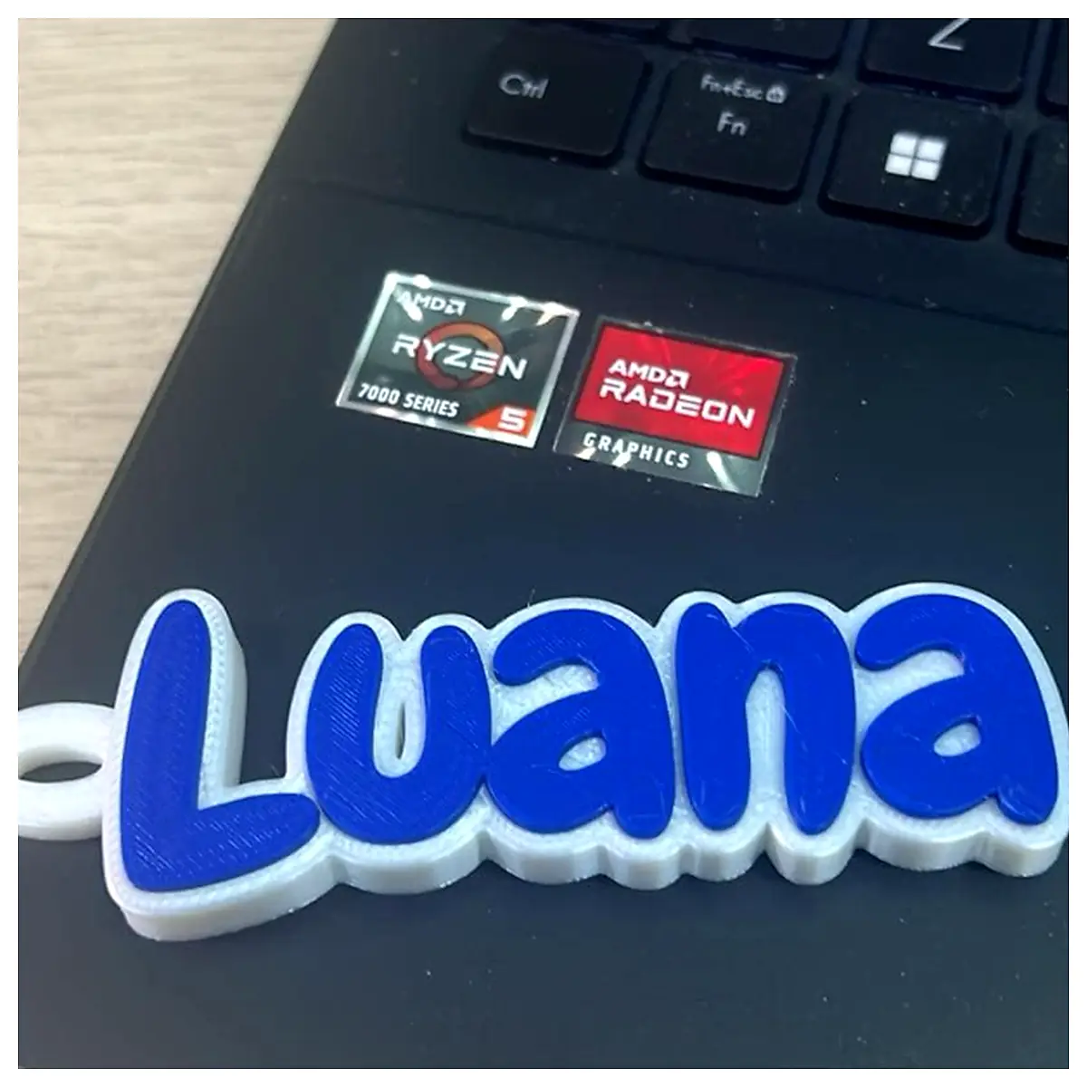 Luana Keychain Decoration Charm Keyring Phone Charm Car Decoration Key Accessory Gift Souvenir