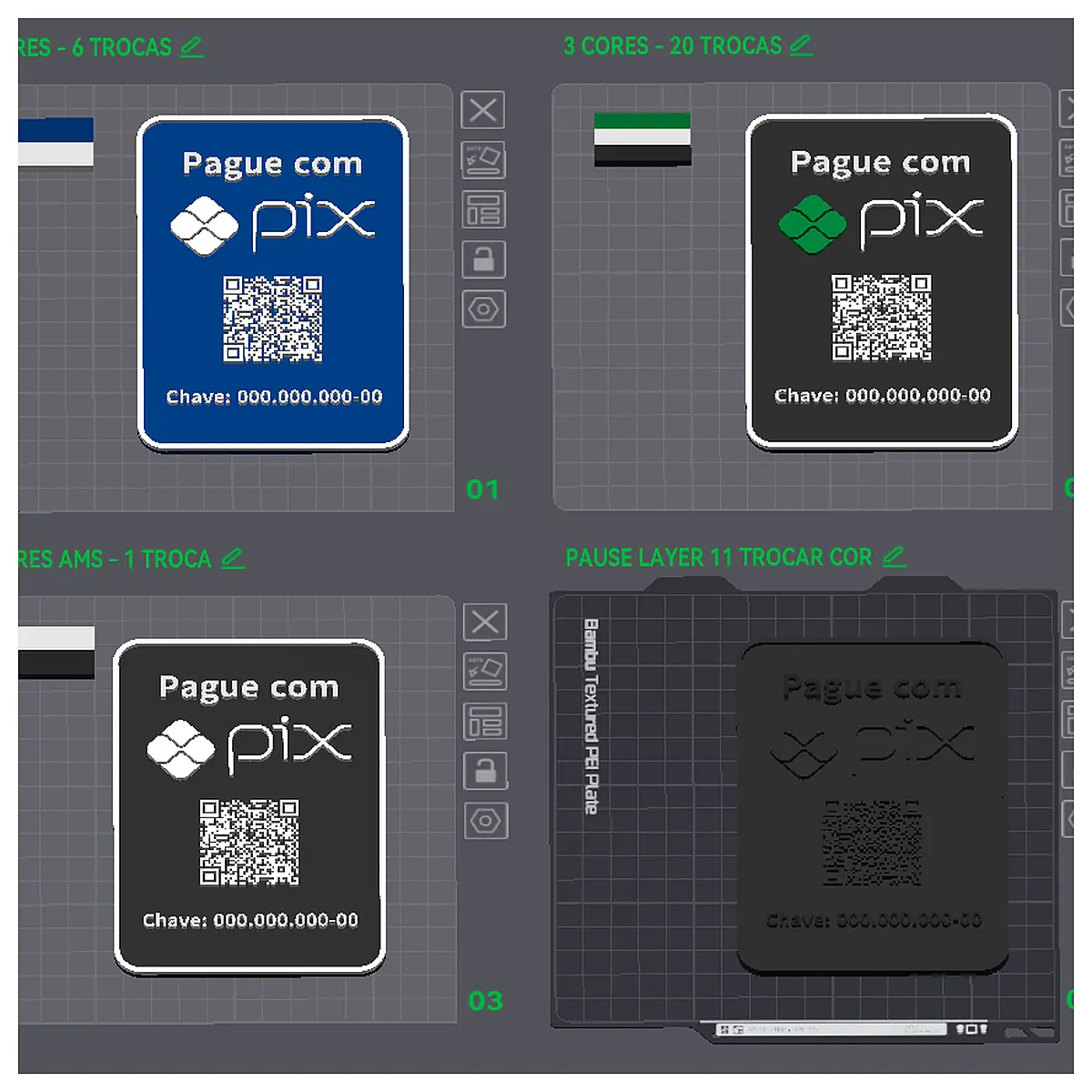 Pix Payment QR Code Editable Scan Pay Quick Payment Electronic Wallet Payment Assistant