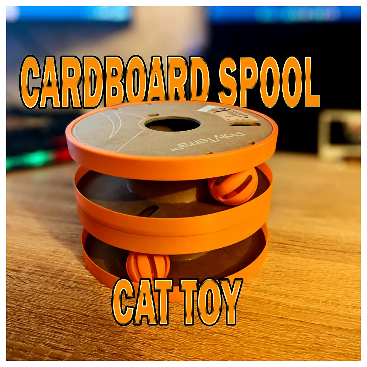 Cat Toy Cardboard Spool Rolling Play Climb Training Disassemble Puzzle Cat Toys Interactive Enrichment