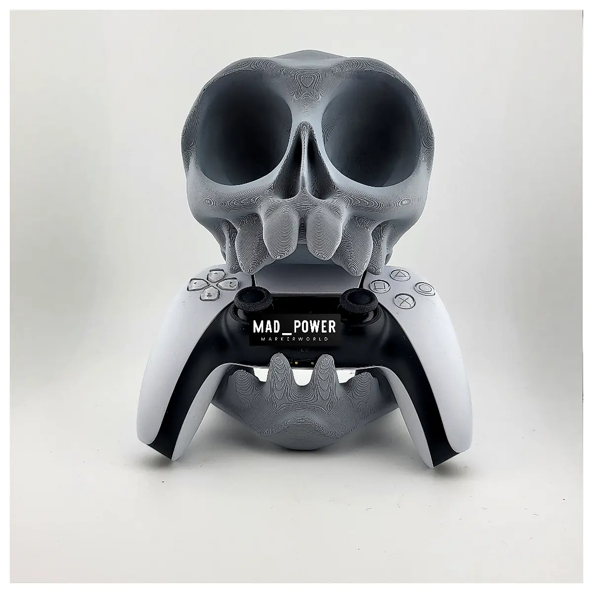 PS5 PS4 Headphone Controller Wall Desk Skull Stand Audio Control Compatible Gaming Accessories
