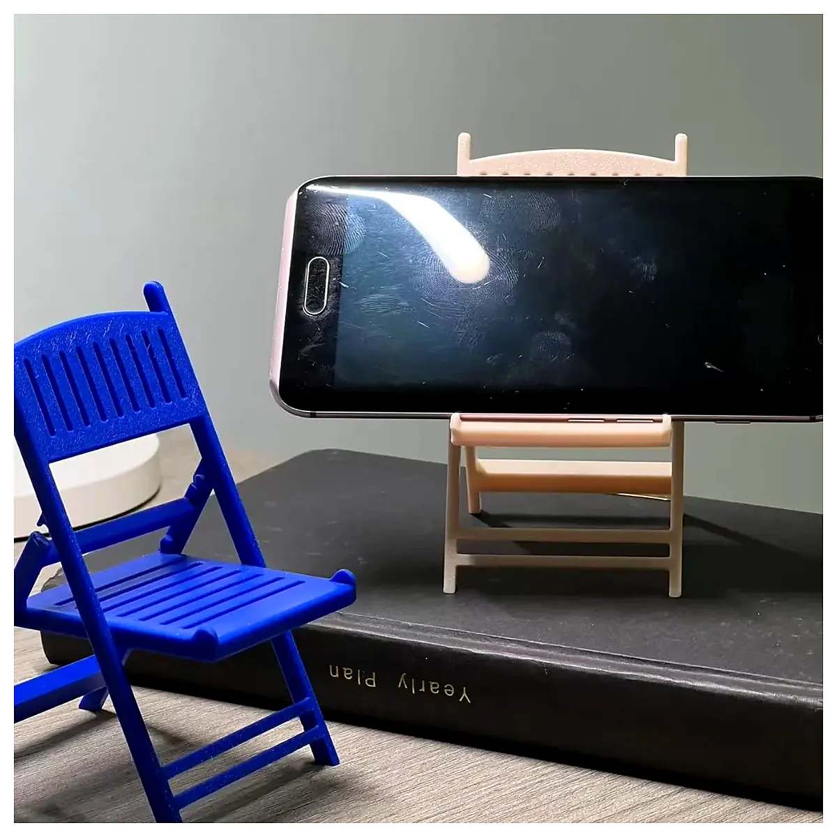 Folding Chair Phone Stand Stand Holder Support Phone Stand Desk Stand Accessory