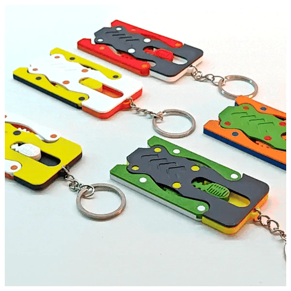Robotic Claw Keychain Repair Parts Assembly Grabber Toy Tool Fun Gadget