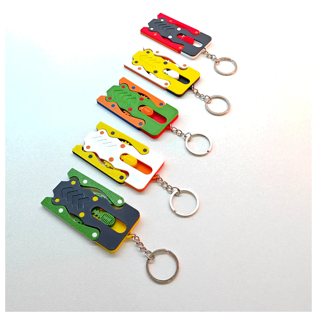 Robotic Claw Keychain Repair Parts Assembly Grabber Toy Tool Fun Gadget