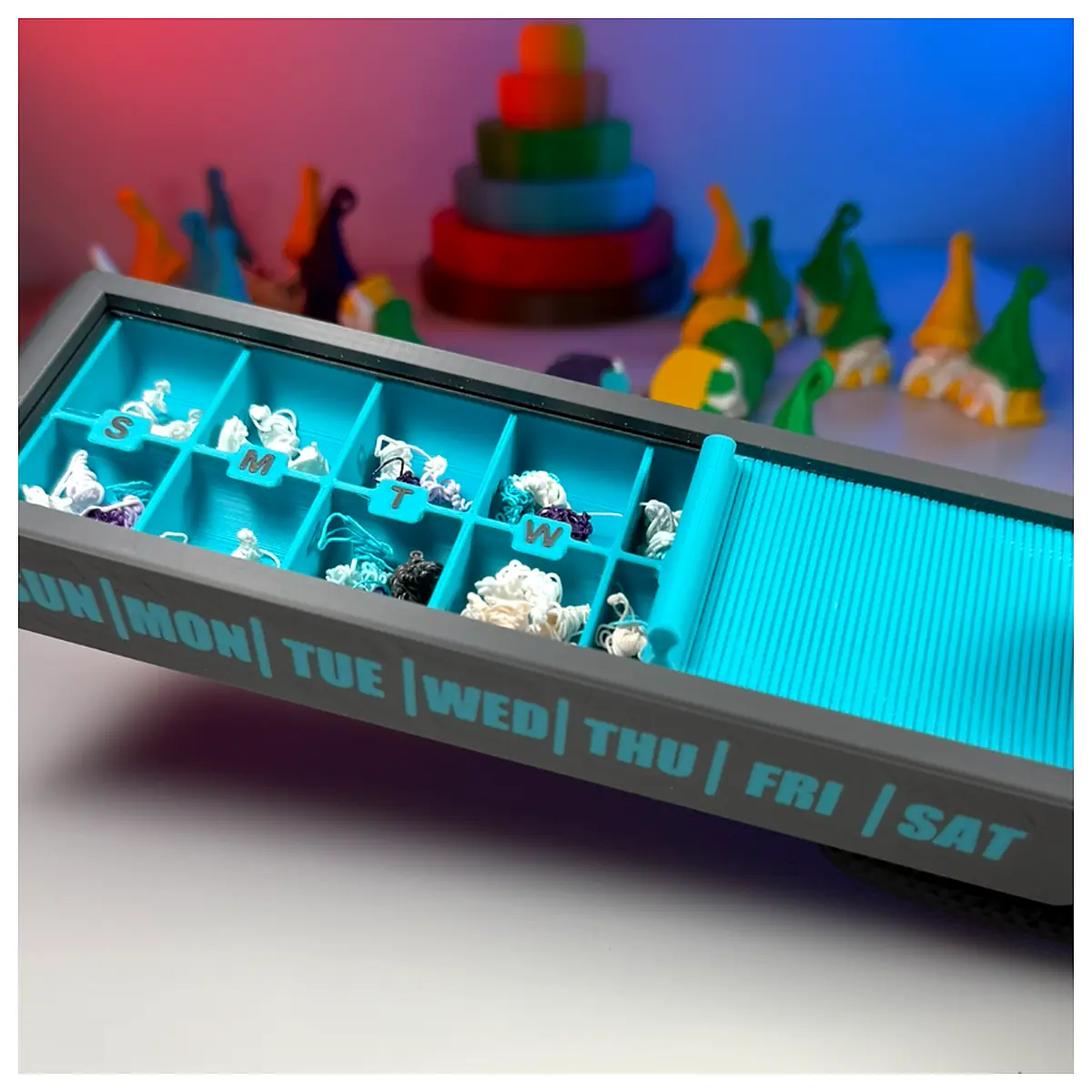 Timed Pill Dispenser AM PM Smart Medication Organizer Daily Pill Dispenser Reminders
