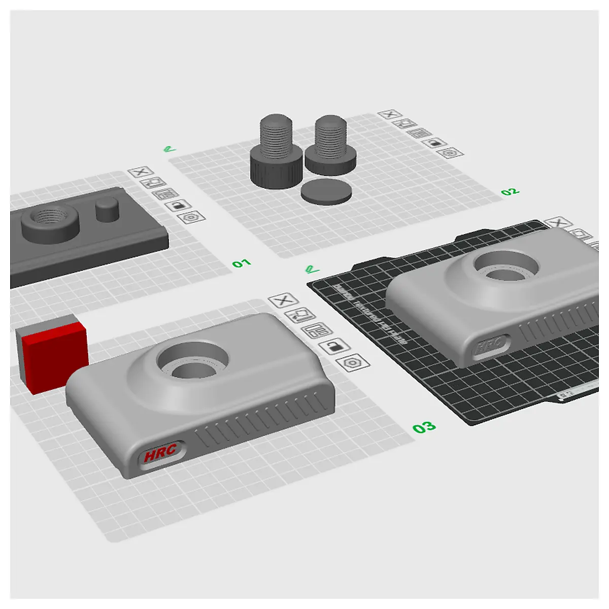 Universal Sanding Block V2 Sanding Block Grinding Polishing Surface Prep Sanding Accessories