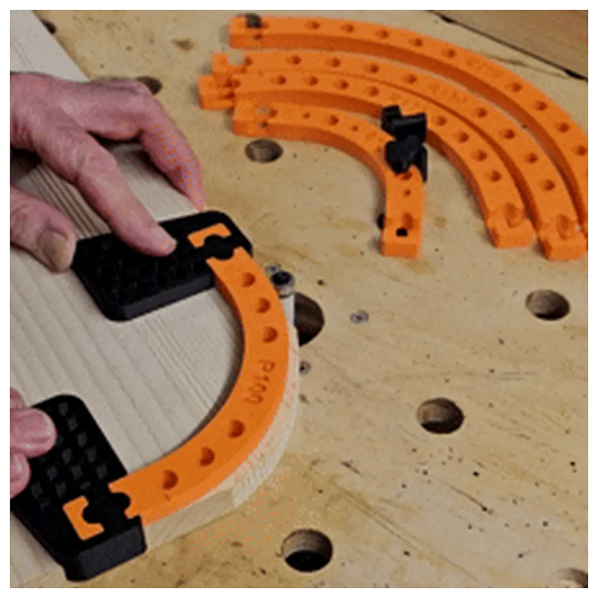 Router Radius Jig Large Cutting Guide Precision Edge Shaping Corner Templates