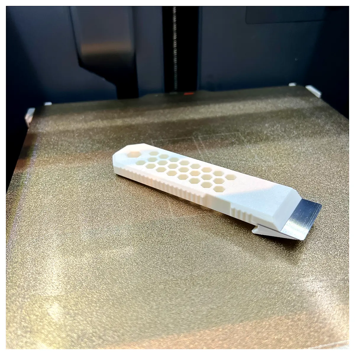 Bed Scraper Upgrade Multi Functional Protect 3D Printer Plate Scraper Detachable Parts Repair
