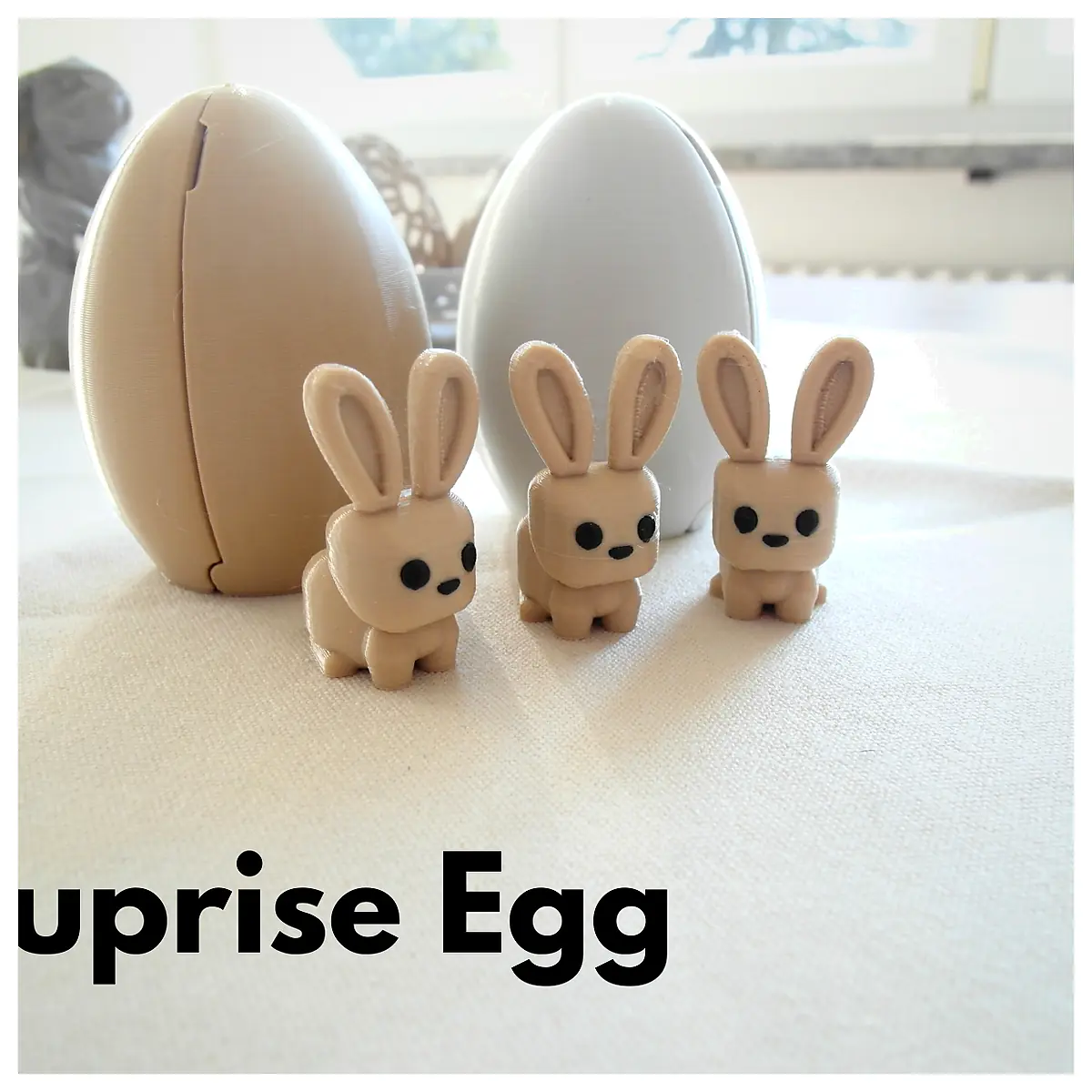 Surprise Egg Toy Rabbit Easter Gift Plush Toy Kids Party Decoration Puzzle Toys
