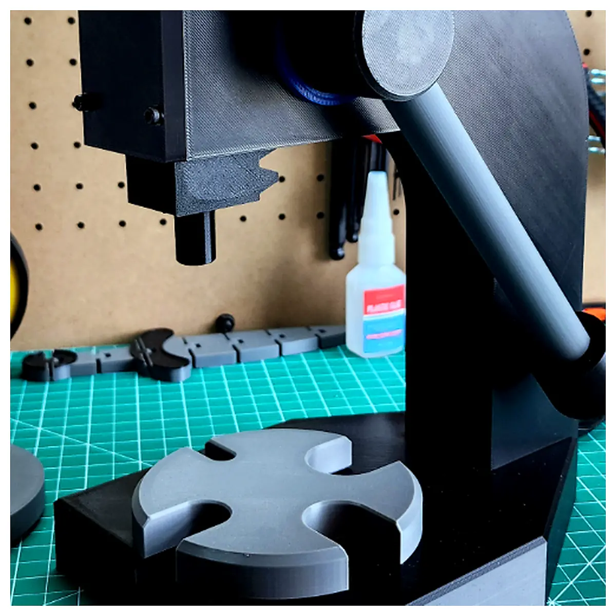 3D Printable Arbor Press Template Woodworking Press Flower Pressing Tool Garden Supplies Botanical Press Parts
