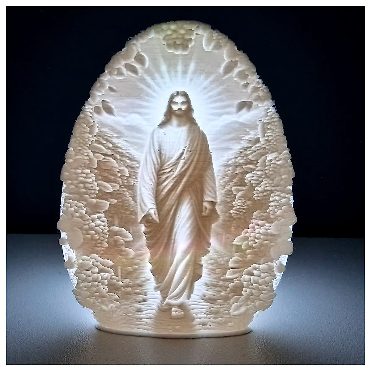 Religious Easter Eggs Collectibles Religious Art Easter Decorations Memorial Gifts Festival Keepsakes